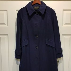 London fog full length wool coat